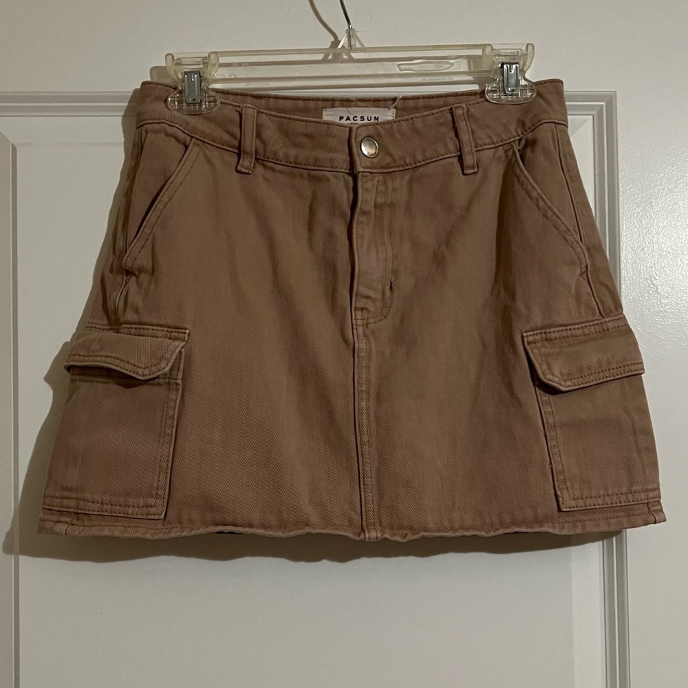 Pacsun Cargo Mini Skirt